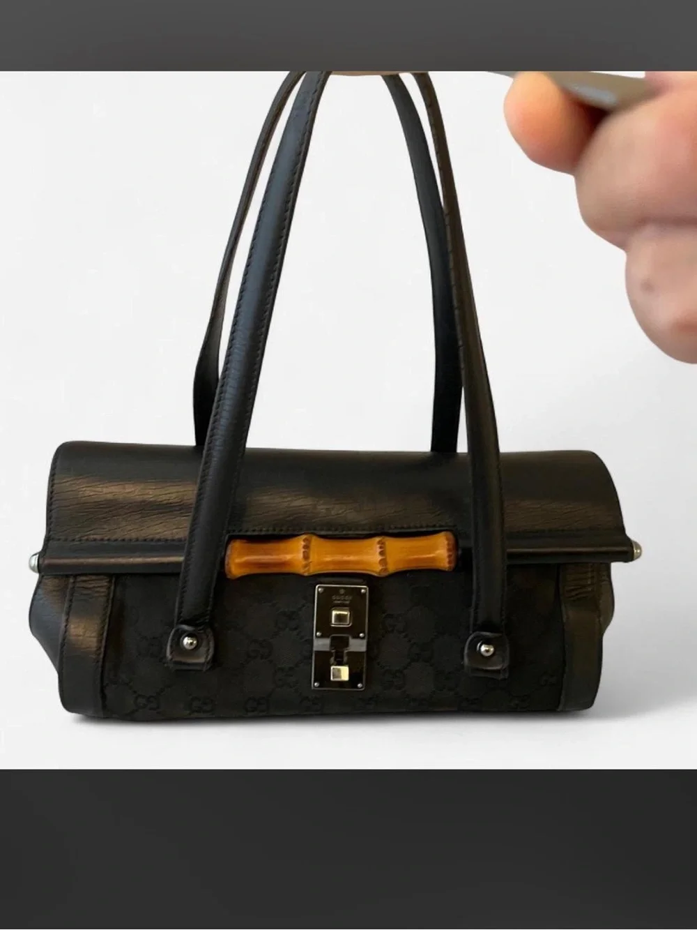 Vintage Tom Ford Bamboo Bullet Gucci Bag